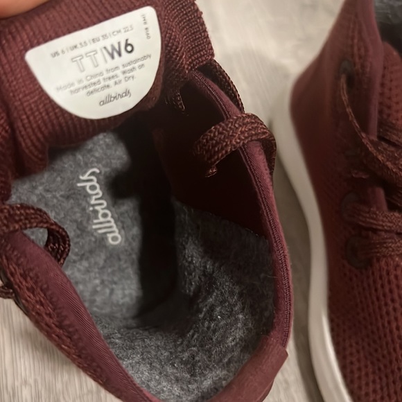 Women's Allbirds Tree Toppers Size 6. Only been worn once. Like new! - Picture 10 of 12
